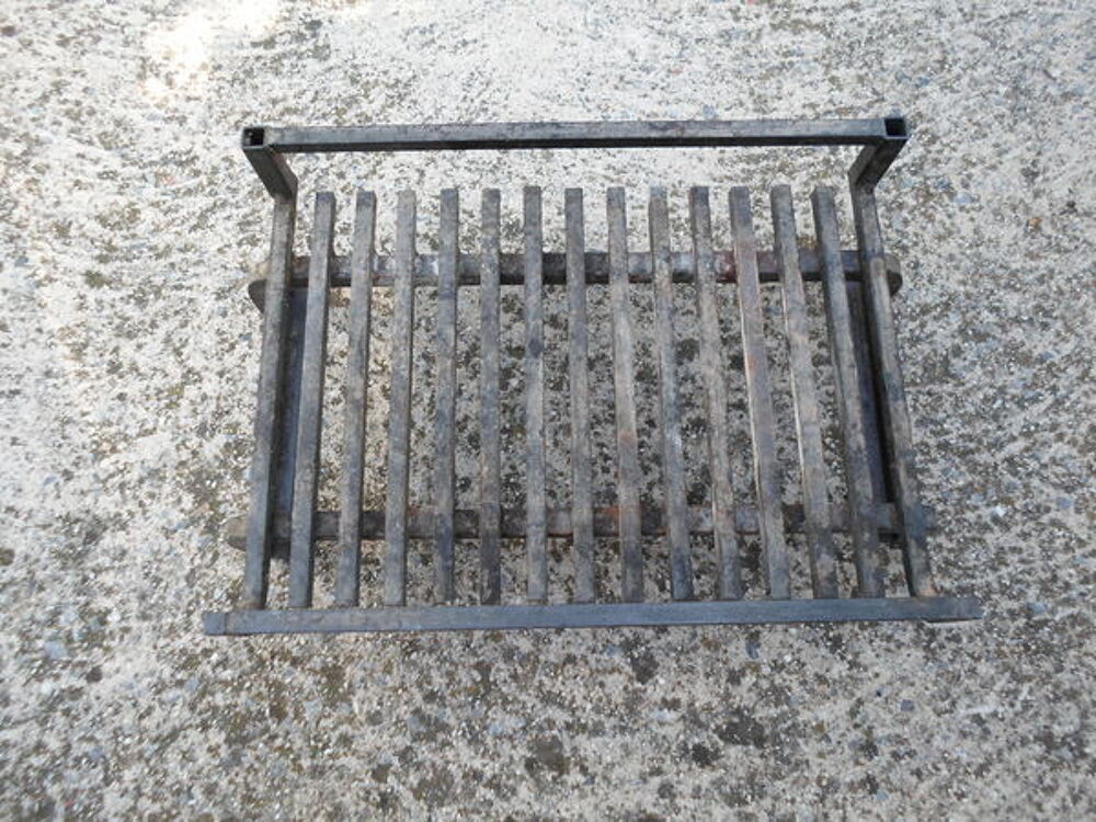 grille chenet porte buches en fer forge pour cheminee Bricolage