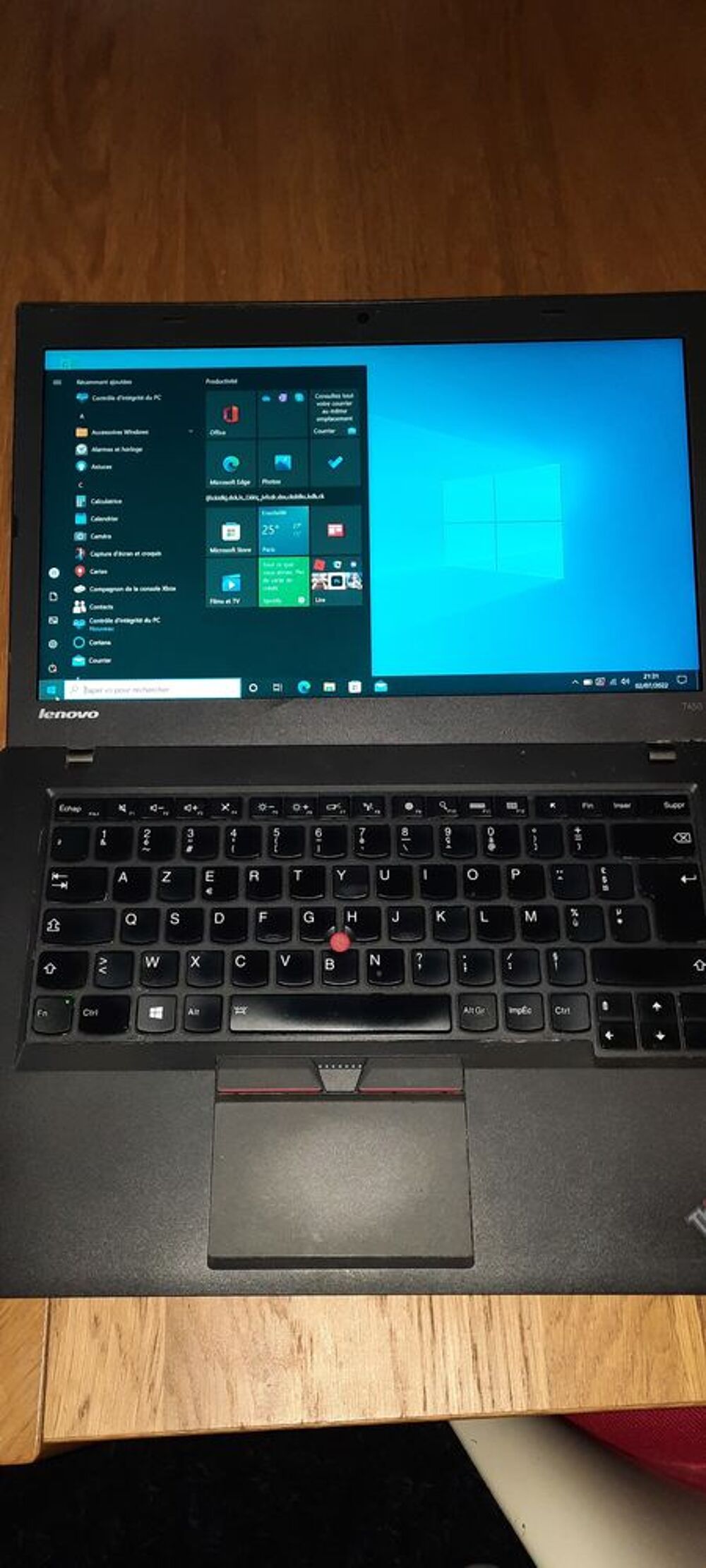 Ordinateur Portable Lenovo Thinkpad T 450 Matériel informatique