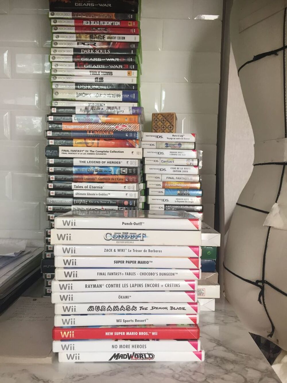 RETROGAMING - LOT 7 COLLECTION WII Consoles et jeux vidéos