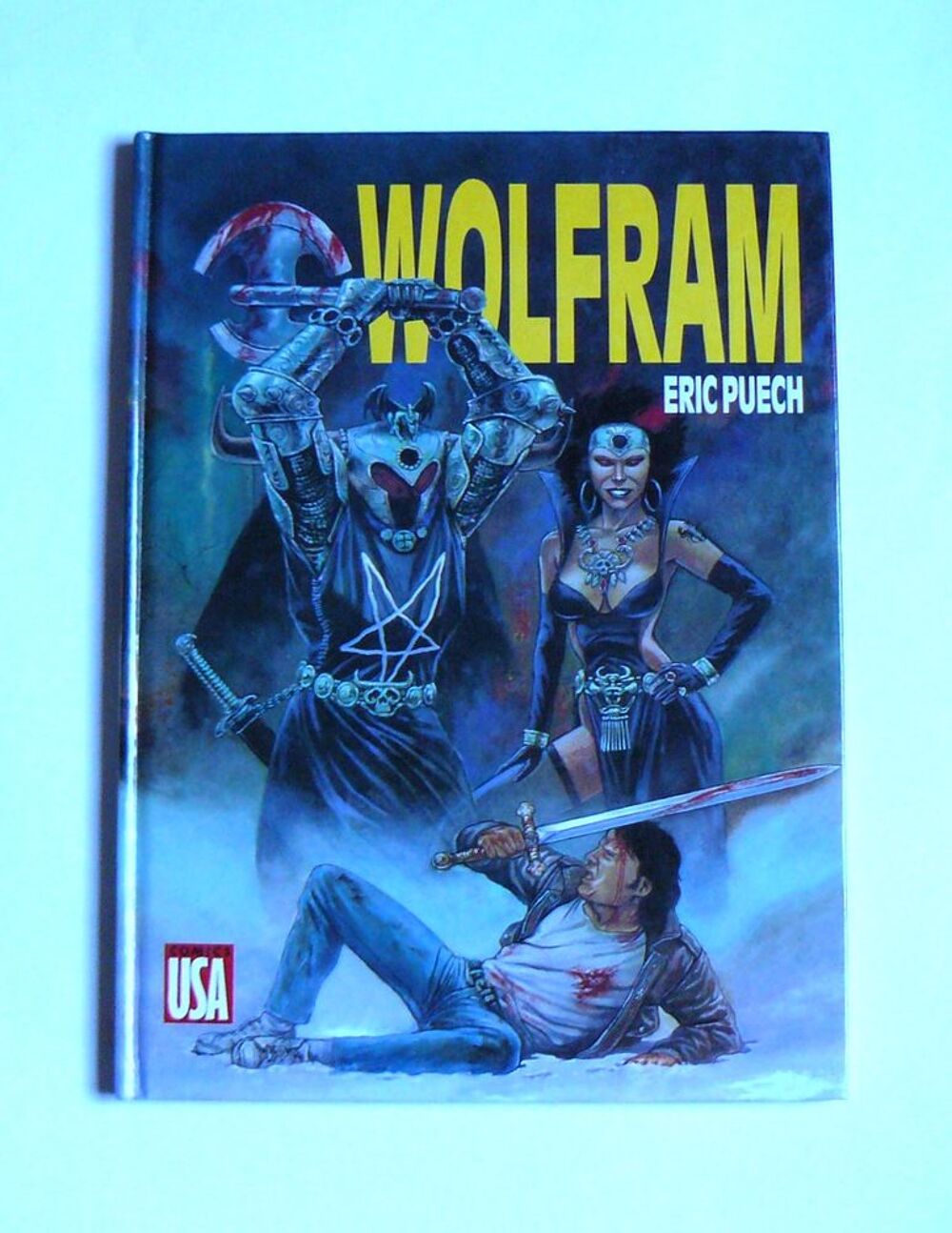 EO Wolfram - Puech - Comics USA - 1989 Livres et BD