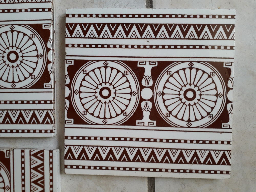 Antique carreau carrelage Mintons Bricolage