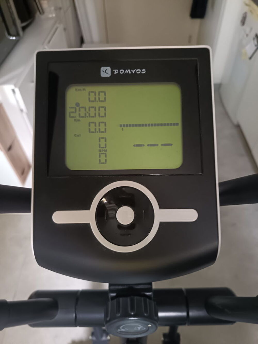V&eacute;lo elliptique Domyos avec &eacute;cran Sports