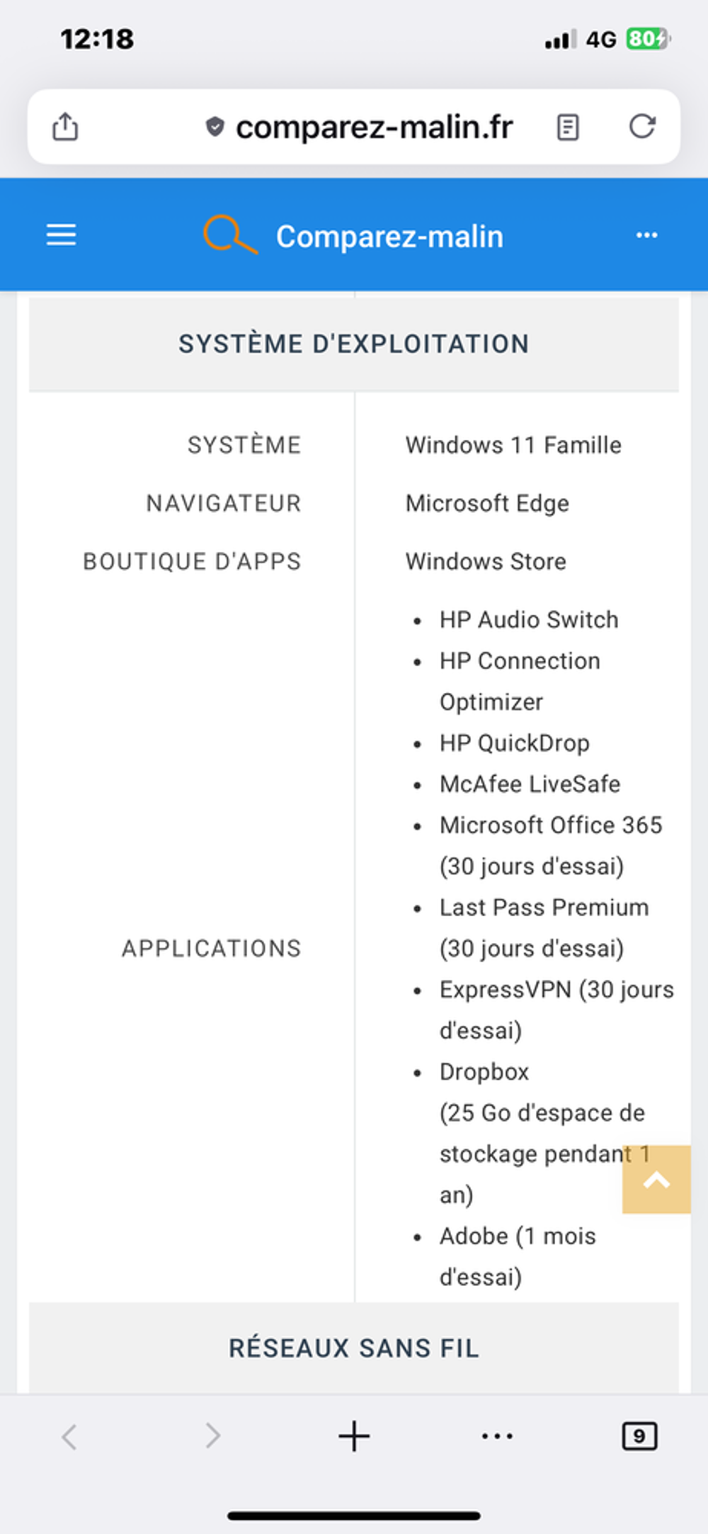 PC HP 17,3 &acute;&acute; Neuf Matériel informatique