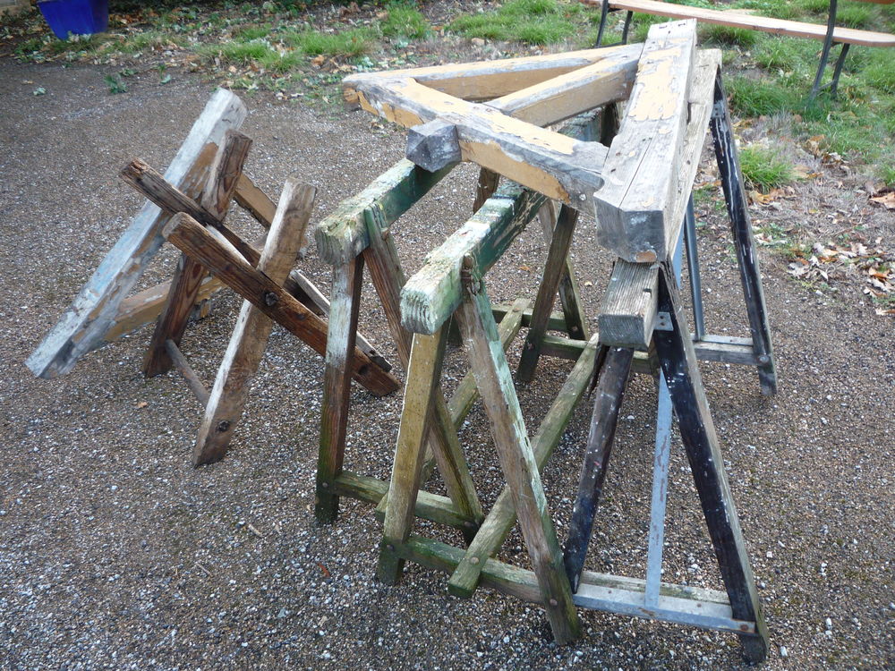 Tr&eacute;teaux/ch&egrave;vre/boiserie Bricolage