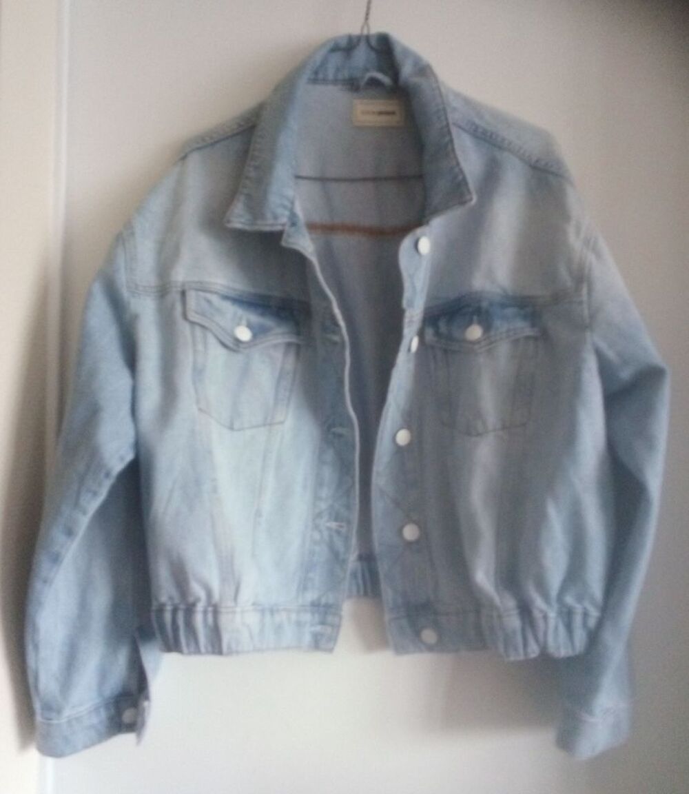 Veste en Jean courte femme Vêtements