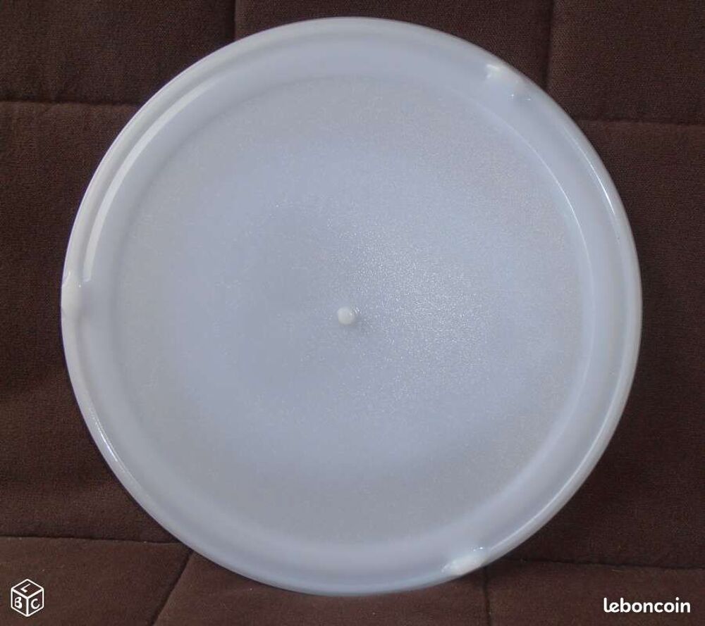 Plateau micro ondes blanc Electroménager