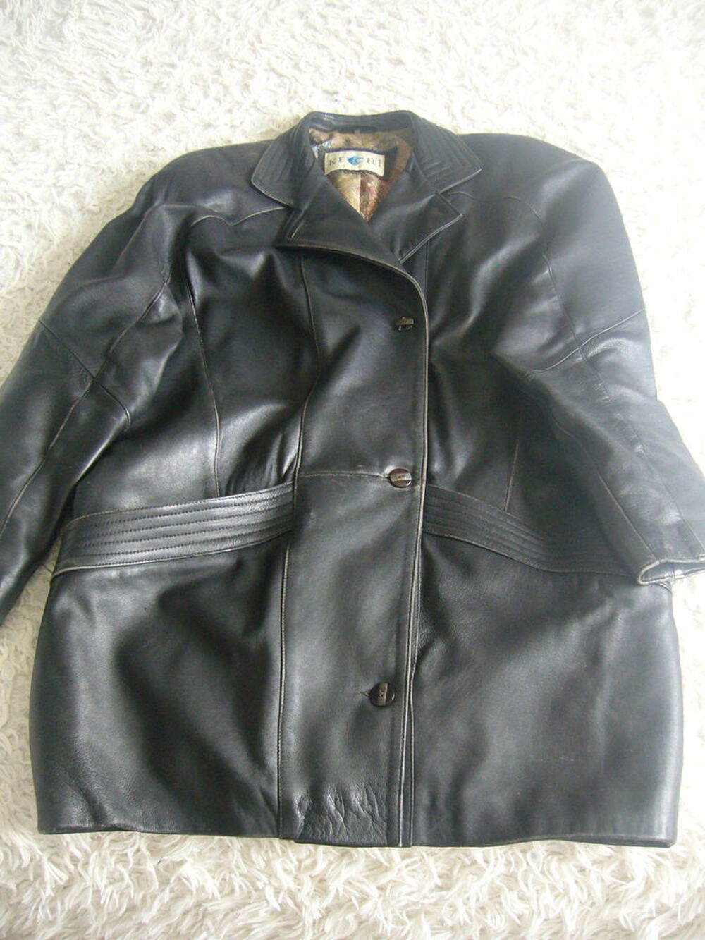 manteau femme KETCHY noir tbe yaille xxl Vêtements