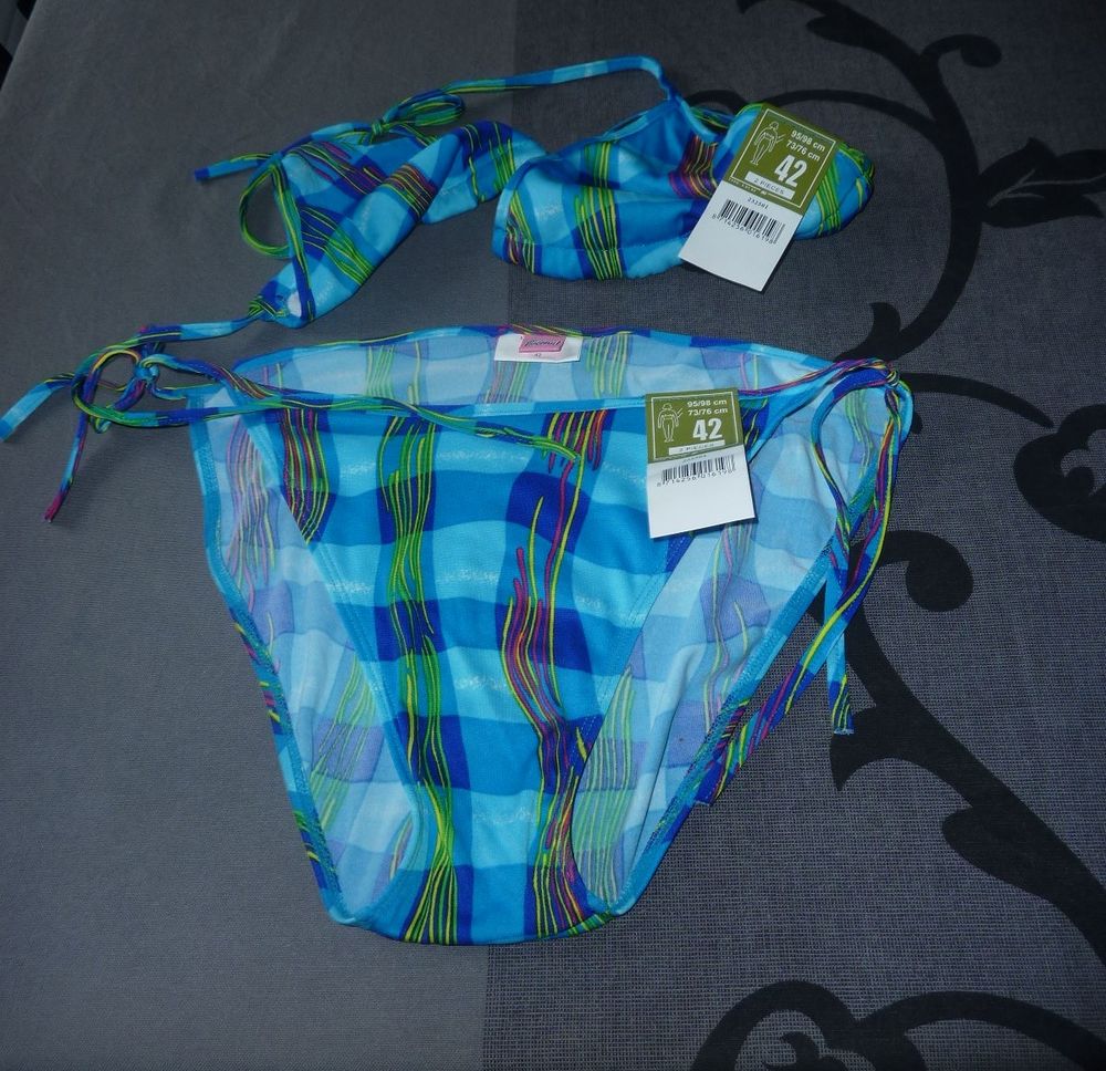 maillot de bain 2 pi&egrave;ces taille 42 COCONUT neuf &eacute;tiquettes Vêtements