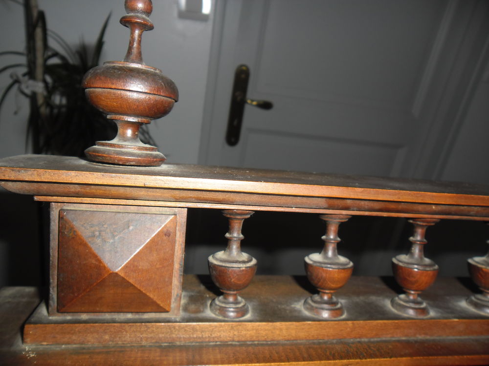Pendule barom&egrave;tre ancienne murale en bois Meubles