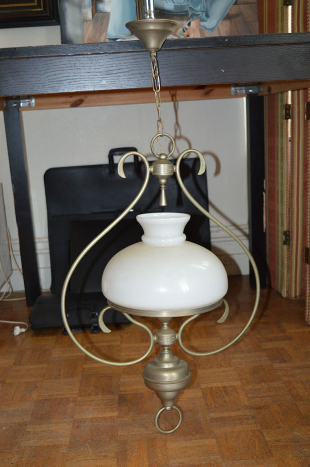 lustre en etain Décoration