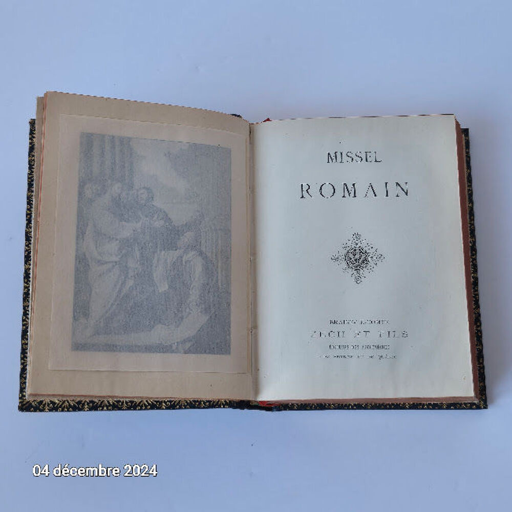 Missel romain, Zech et fils, &eacute;diteurs de archev&ecirc;ch&eacute;s de Smyr Livres et BD