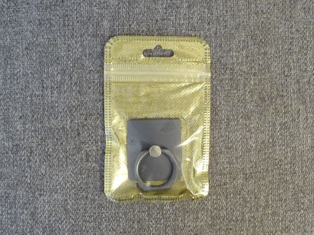 Bijou de T&eacute;l&eacute;phone/Ipad Support Rotatif-Bague Carr&eacute; Gris Bijoux et montres