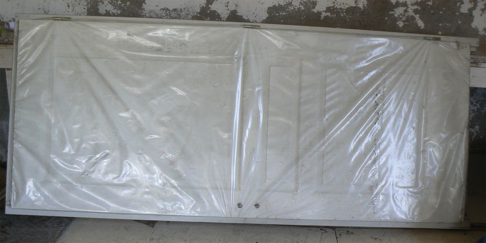Lot de 2 blocs - portes largeur 83 bois Bricolage
