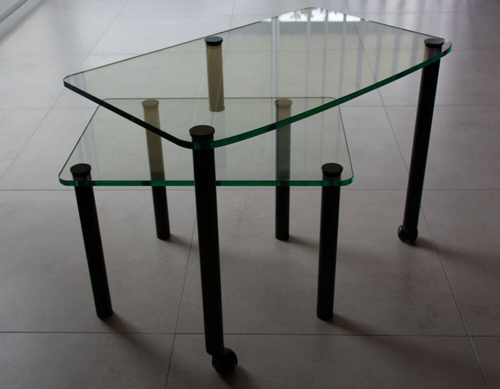 Table pour t&eacute;l&eacute; &agrave; plateau pivotant Bricolage
