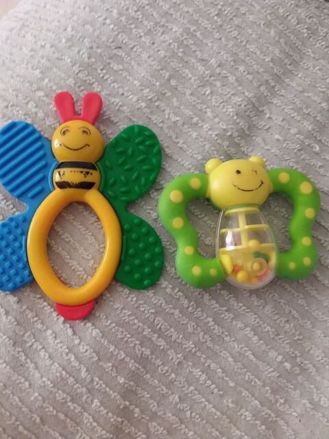 Lot de 2 hochets 2 Faulx (54)