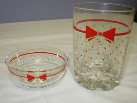 Service de verre papillon rouge 25 Saint-Andr-les-Vergers (10)