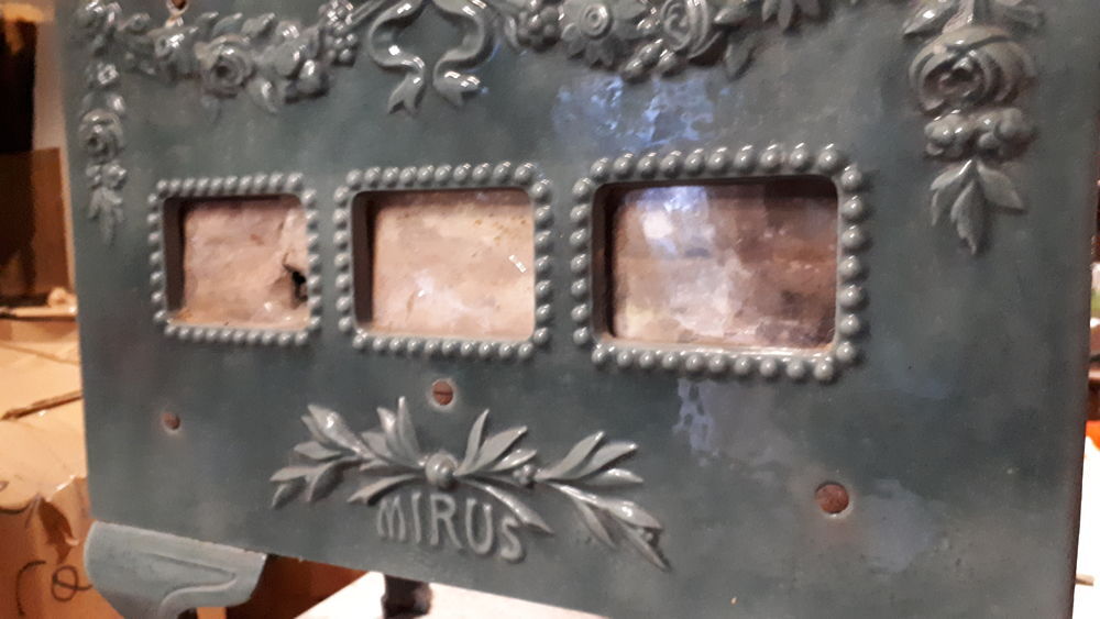 Po&ecirc;le MIRUS fonte &eacute;maill&eacute; - Décoration