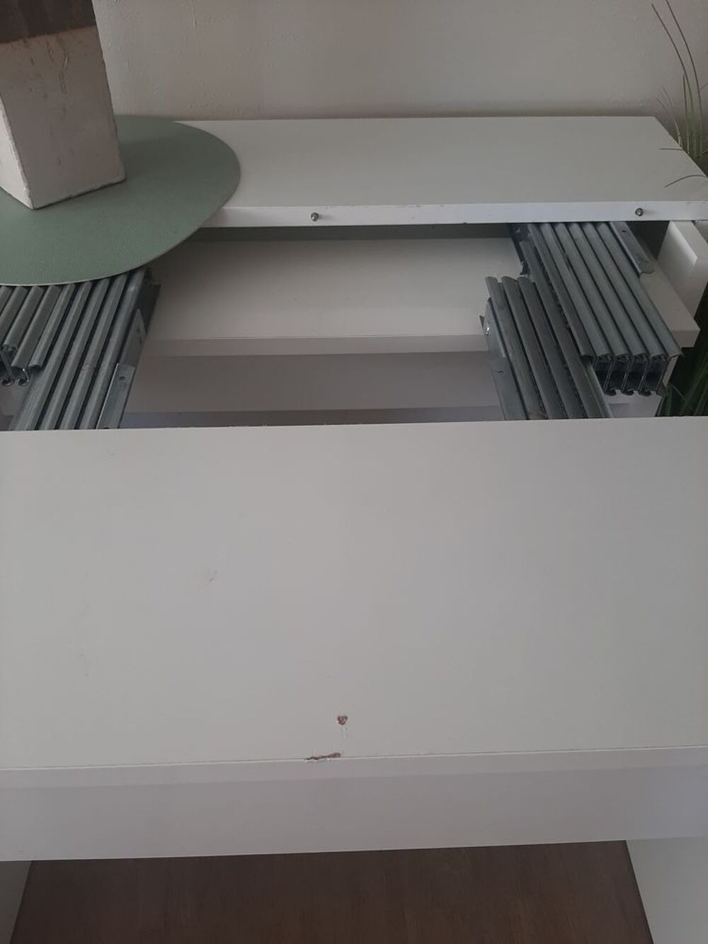 Console extensible blanche Meubles