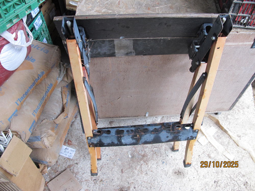 Etabli pliable et transportable Bricolage