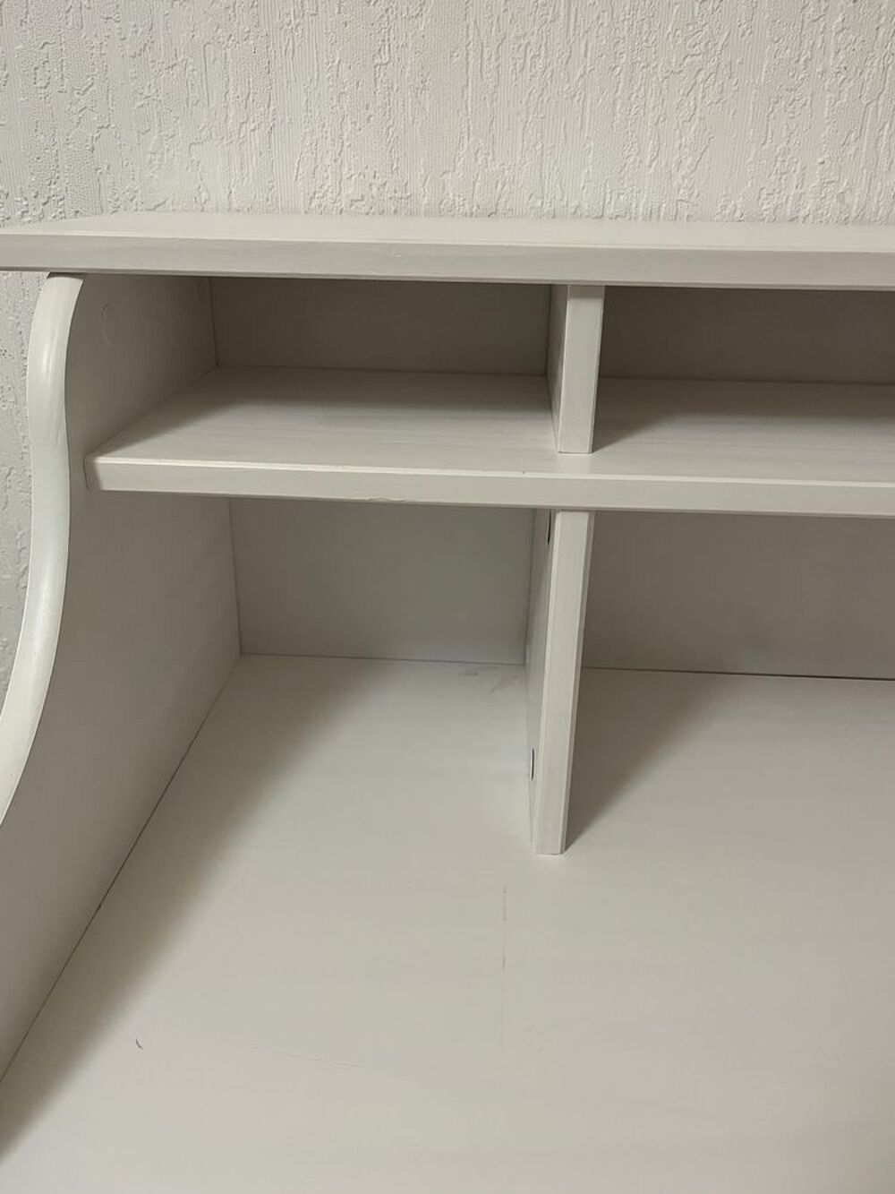 Bureau en pin massif blanc marlene Meubles