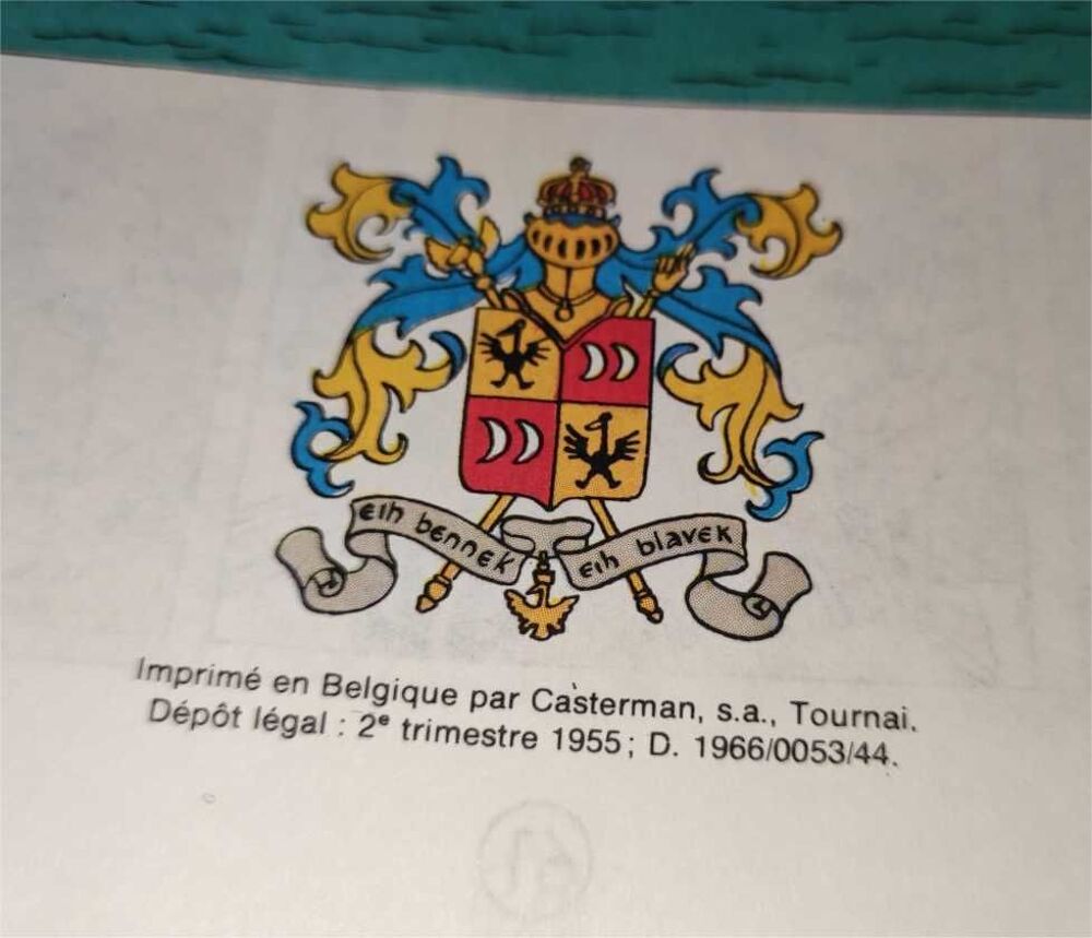 Le Sceptre d'Ottokar Tintin 1975 Livres et BD
