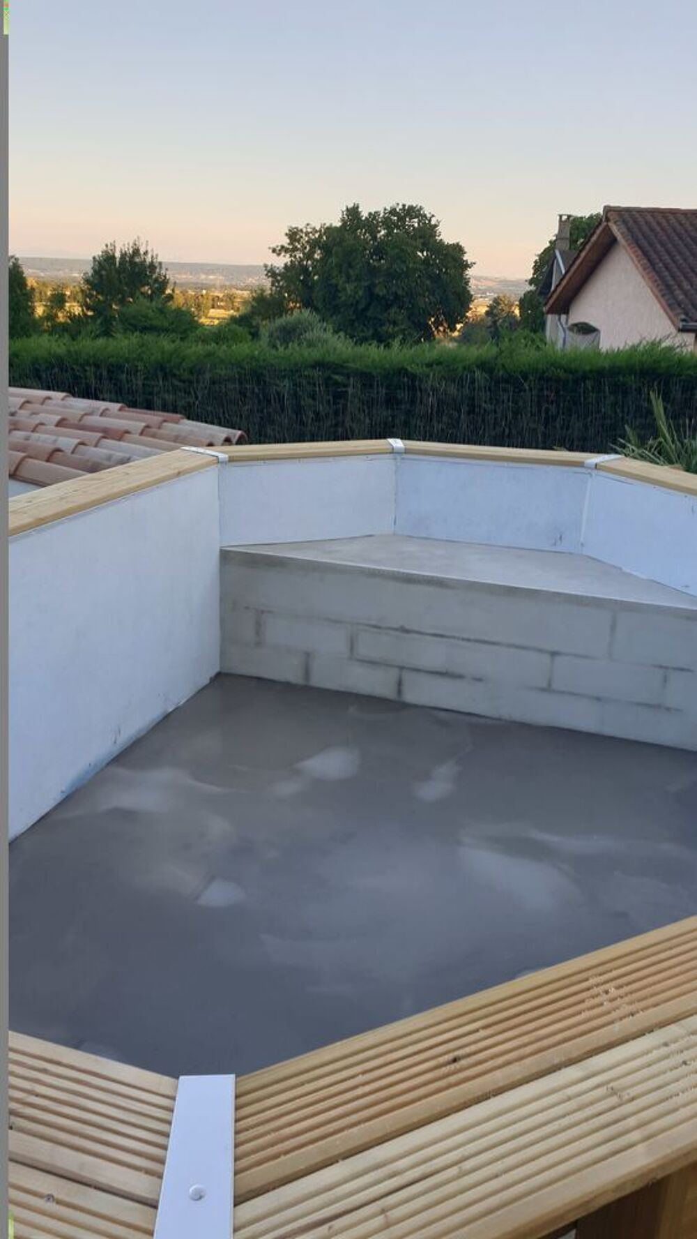 piscine bois Jardin