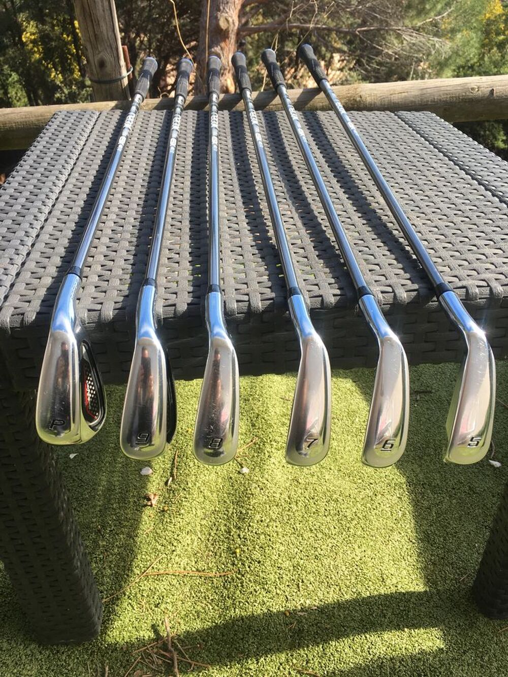 S&eacute;rie de fers Cobra SpeedBack F9 Graphite - TBE Sports