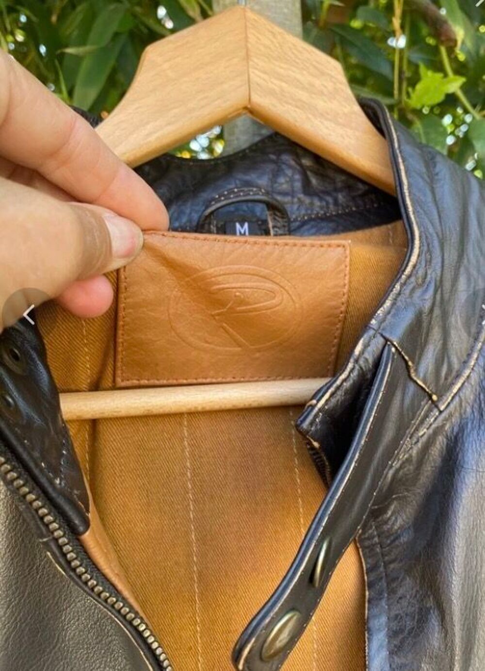 Blouson cuir anglais Maroquinerie