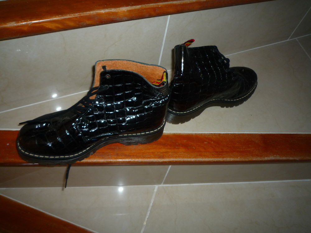 chaussures montantes mixtes noires t40 rockers Chaussures