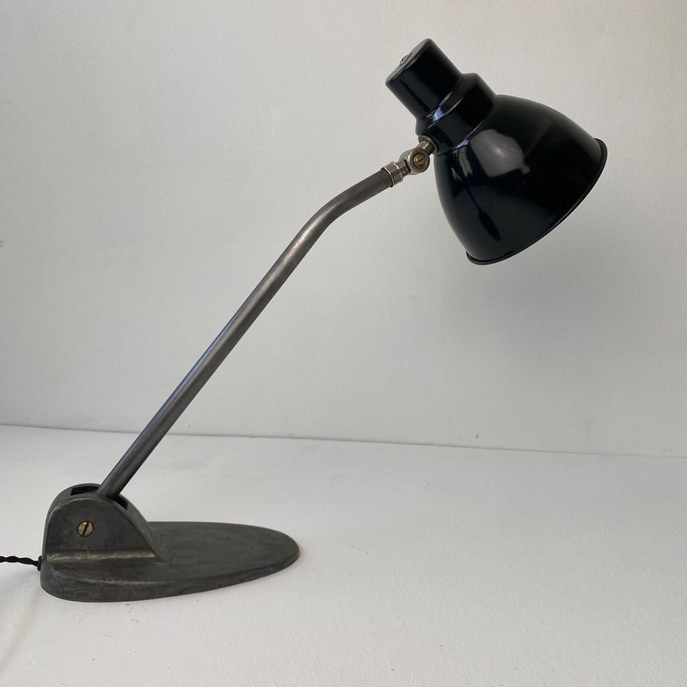 ANCIENNE LAMPE DE BUREAU BAUHAUS "&nbsp;JACOBUS&nbsp;" Décoration