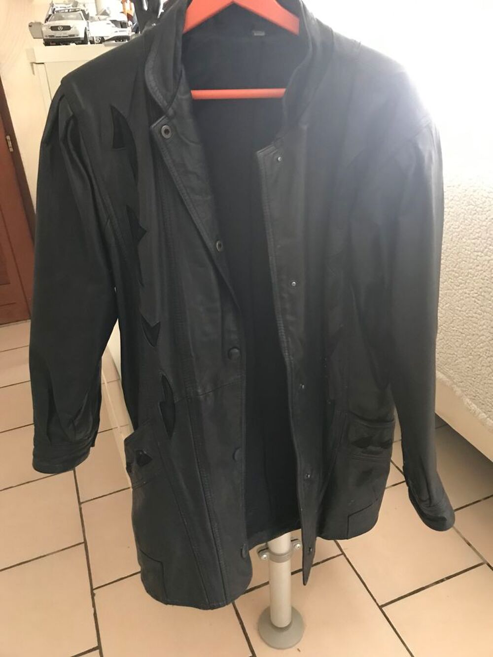 manteau cuir Vêtements