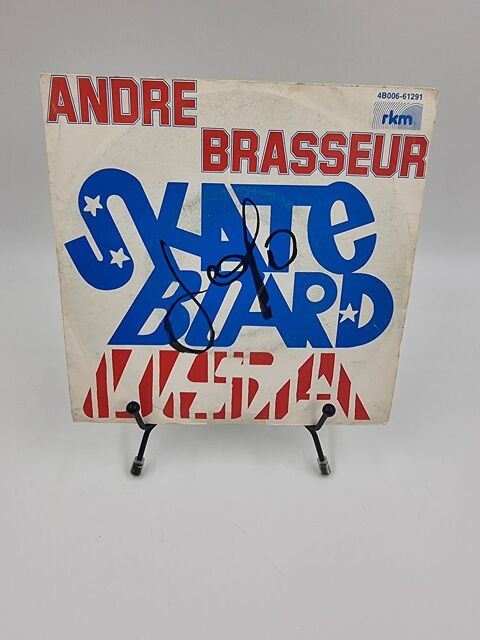 Vinyle 45 tours André Brasseur : Skate Board USA 1 Vulbens (74)