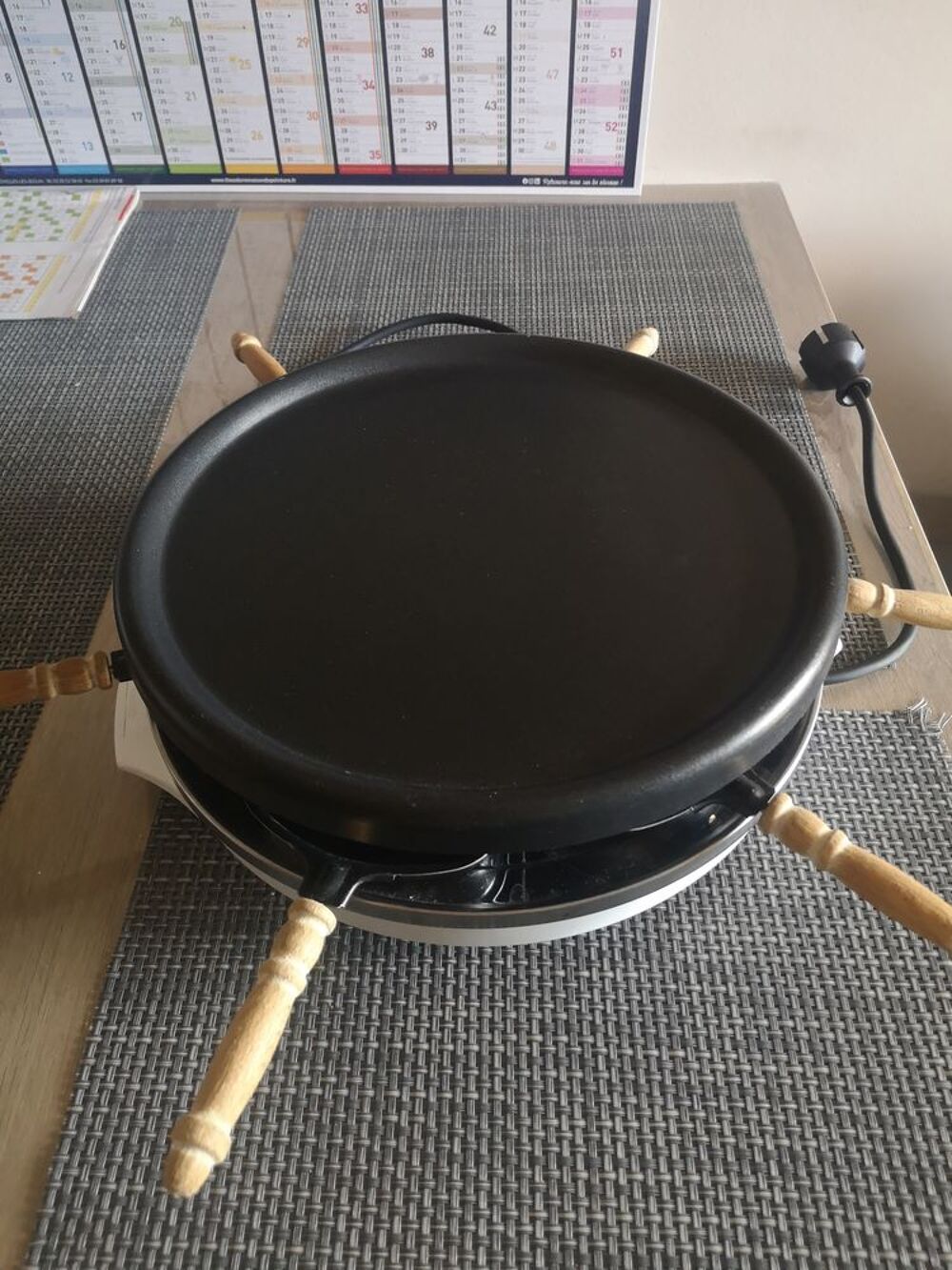 Appareil &agrave; raclette Electroménager