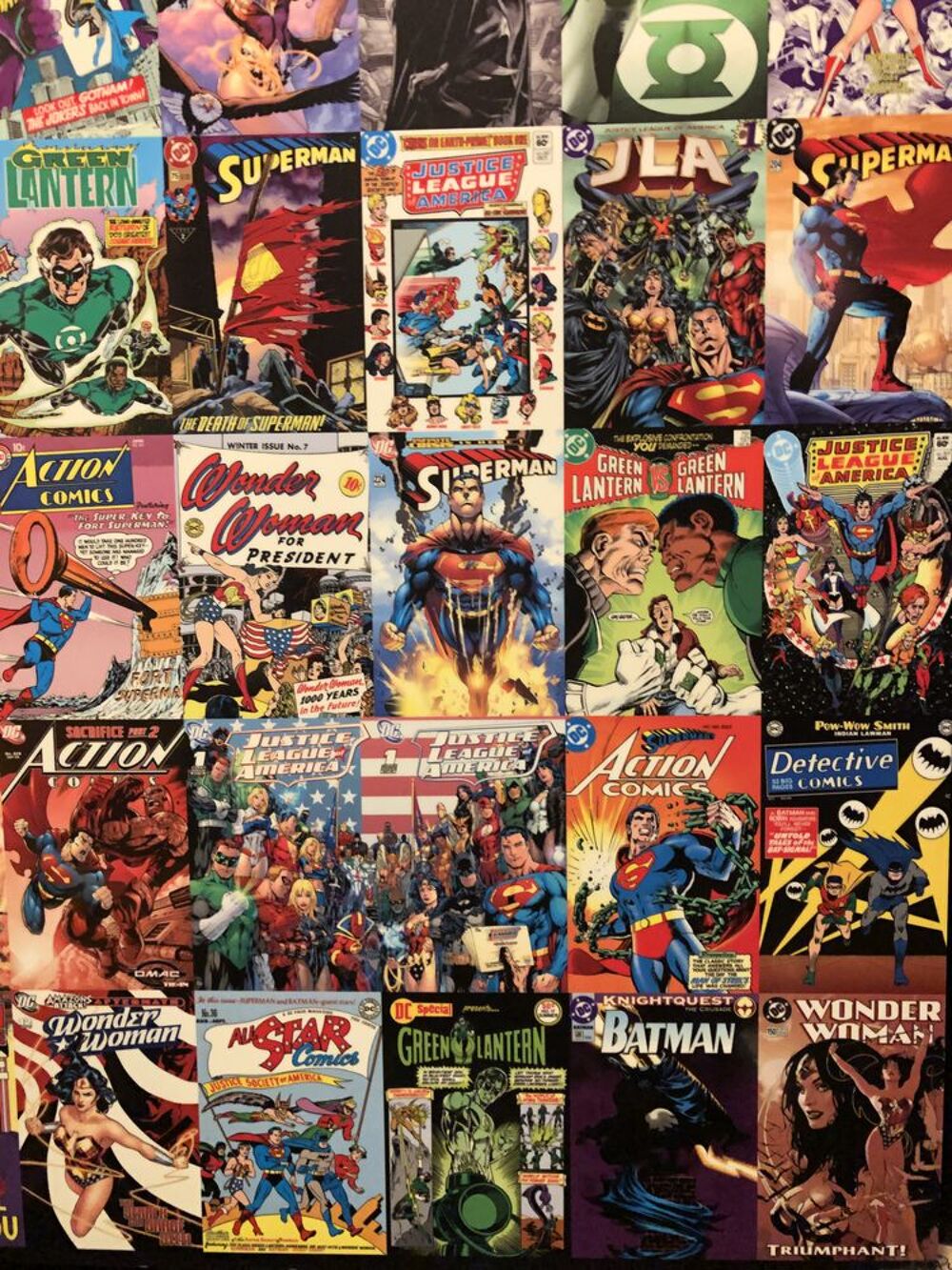 TABLEAU DC COMICS Super Heros - Etat Impeccable
Décoration