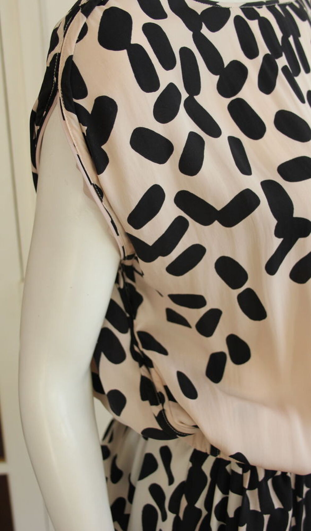 Robe soie grands zips DIANE VON FURSTENBERG T.4 Vêtements