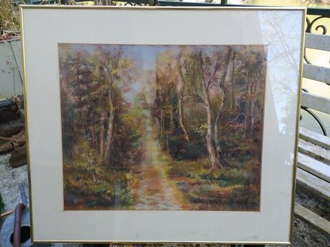 Tableau Pastel Paysage de Sous-Bois Signé Veron
0 Loches (37)