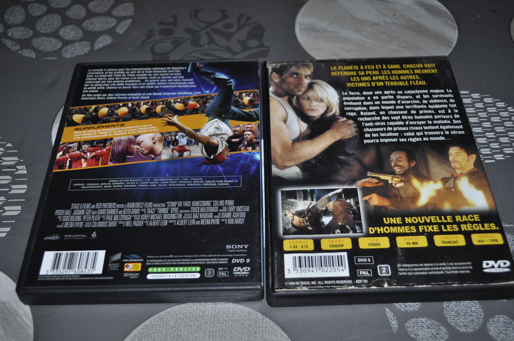 Lot de DVD avec entre autre &quot;Denzel Washington&quot; DVD et blu-ray