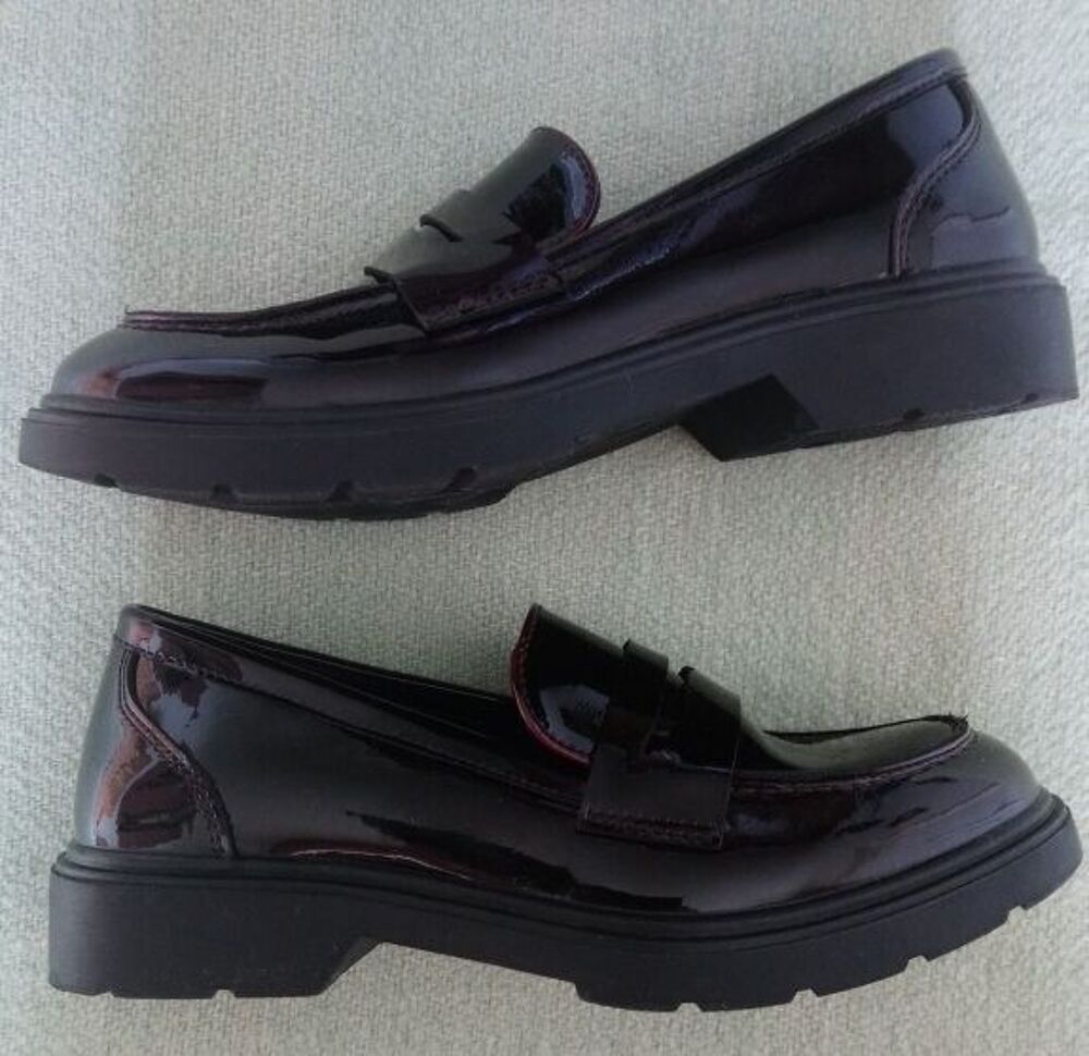 Ballerines vernis &agrave; semelle &eacute;paisse Chaussures enfants