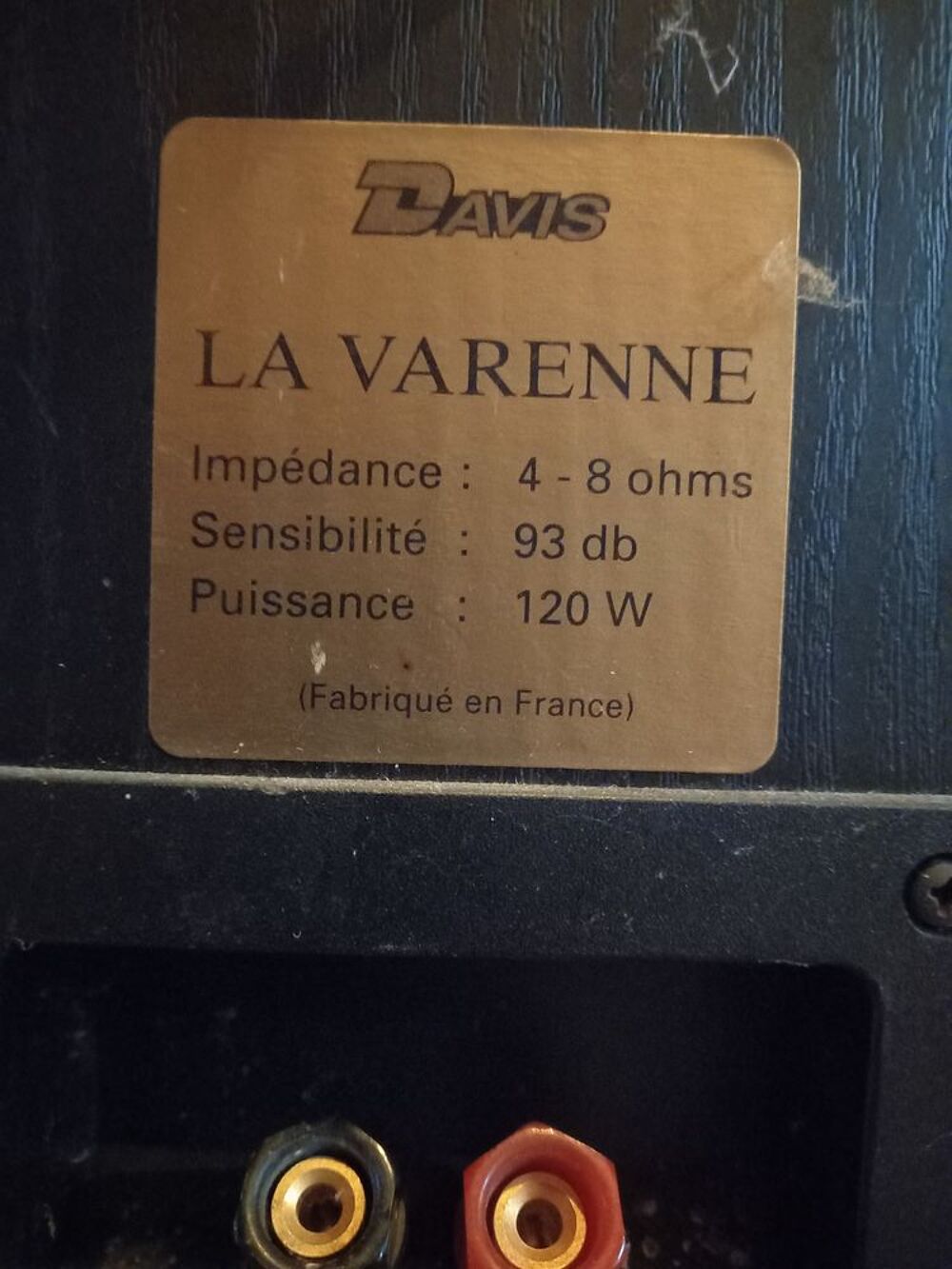 Enceinte la Varenne Audio et hifi