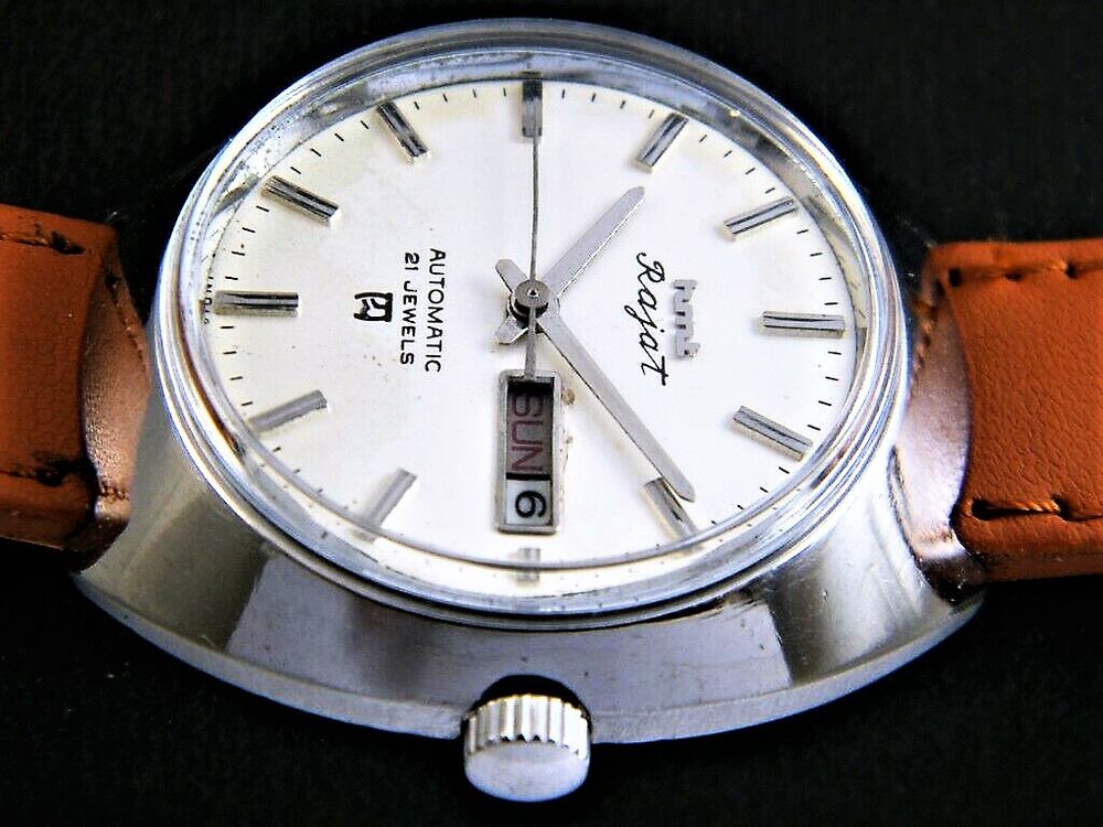 HMT Rajat montre automatique homme 1980 HMT1006 Bijoux et montres