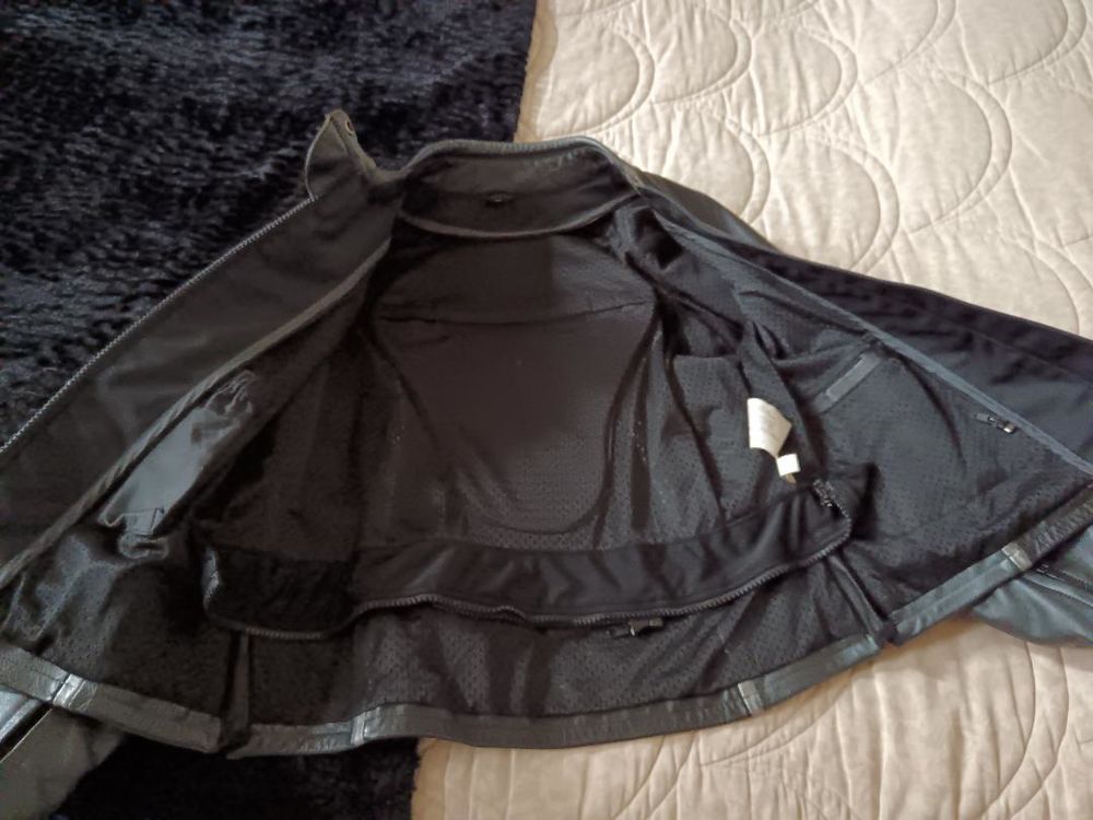 Blouson de moto en cuir Sports