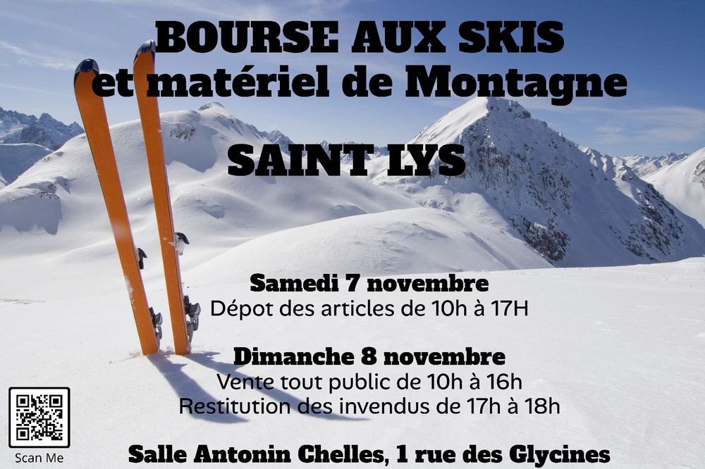 Bourse aux skis et mat&eacute;riel de montagne Vide grenier, marché aux puces, braderie