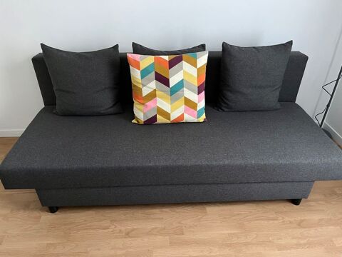 Canapé Lit Ikea 3 places convertible rarement utilisé 250 Créteil (94)