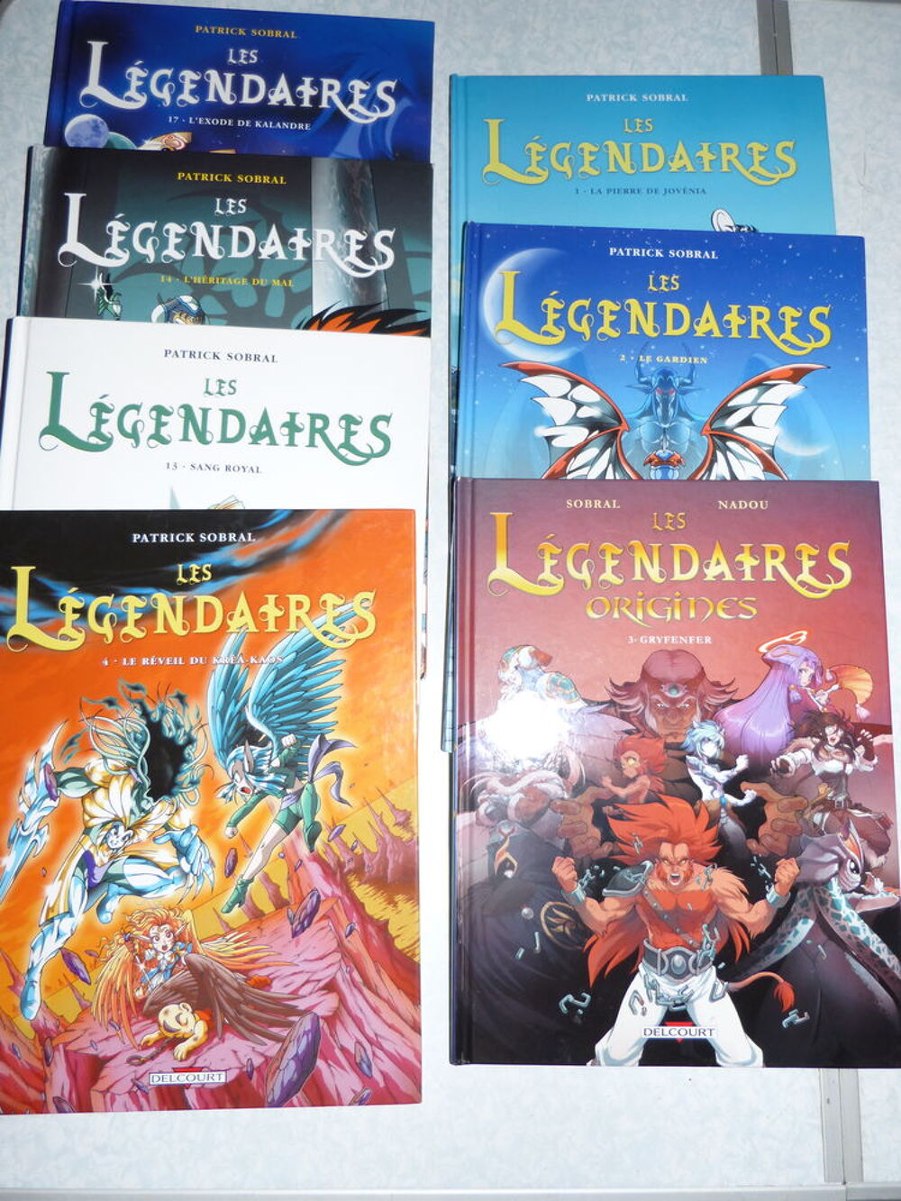 BD - LES LEGENDAIRES a choisir - LISEZ TOUT LE TEXTE Livres et BD