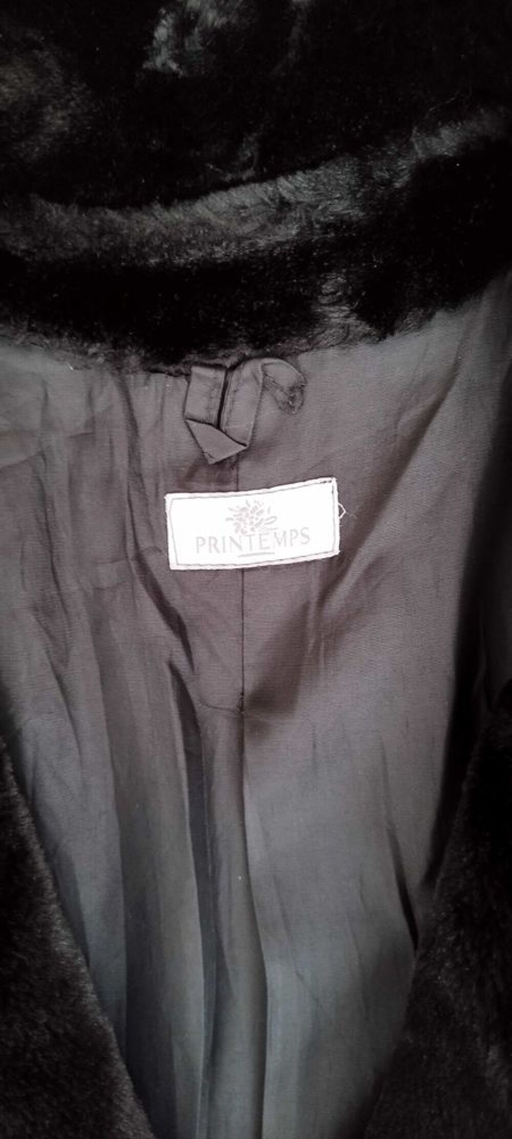 Manteau imitation fourrure Vêtements