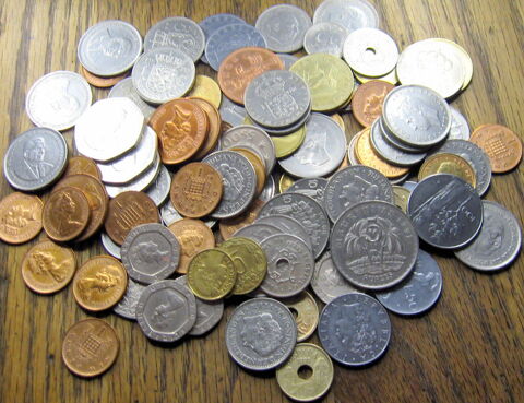 lot de 188 pieces monnaies anciennes. Wattrelos (59)