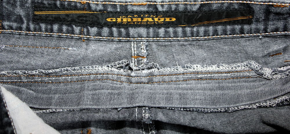 Jeans The Stone Washed zip dos MARITHE FRANCOIS GIRBAUD
T.32 Vêtements