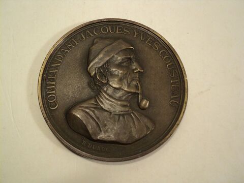 Mdaille Bronze Commandant Cousteau - La CALYPSO 30 Loches (37)