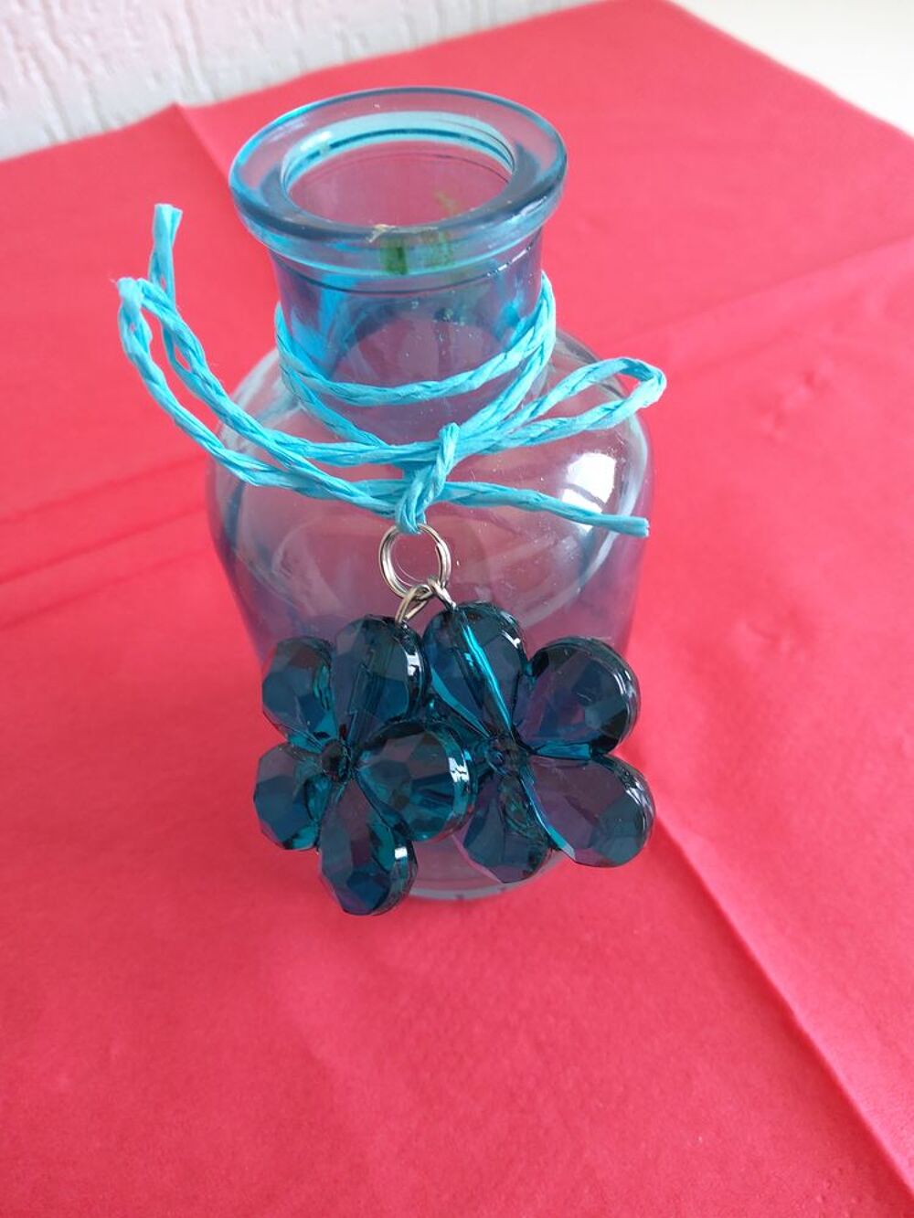 PETITE BOUTEILLE bleue Décoration