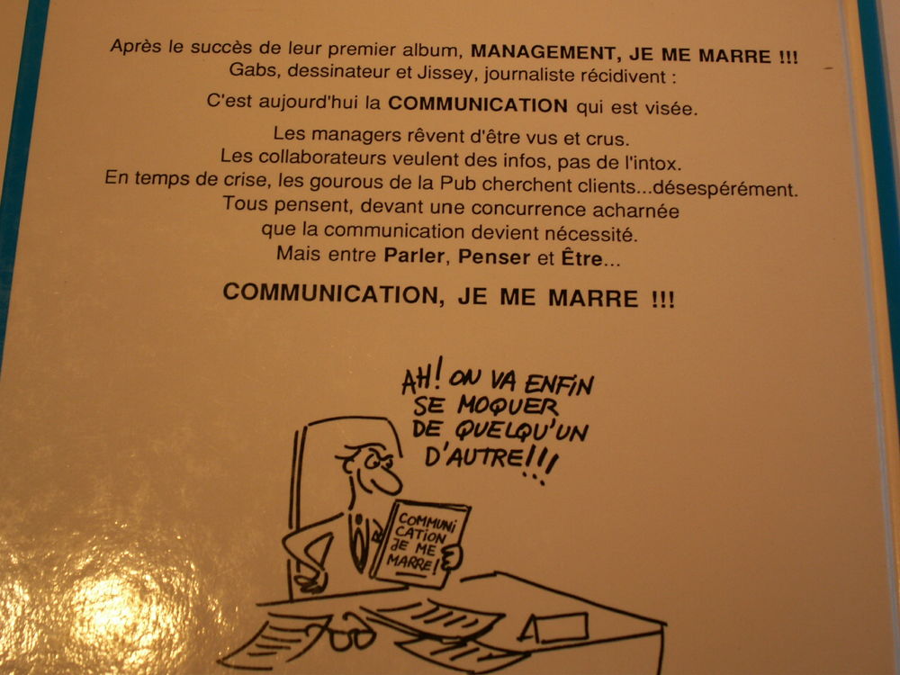 lot 3 livres JE ME MARRE!!! de Gabs &amp; Jissey
Livres et BD